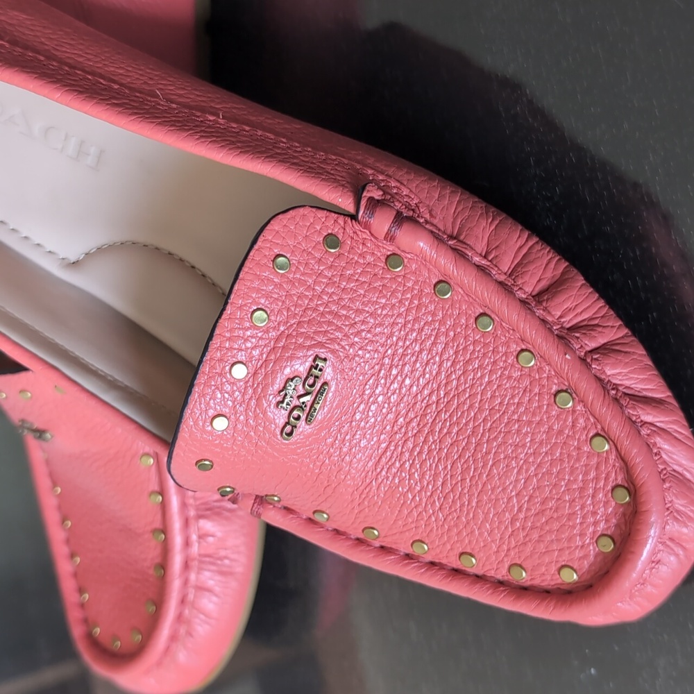 Coach loafer.Runs Bigger Like  a Size  9.  Used Only One Time.